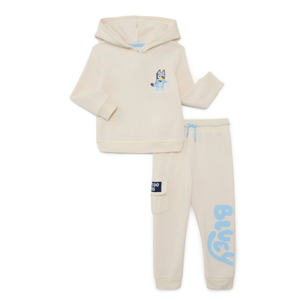 Bluey Unisex Toddler Outfit Graphic Hoodie & Jogger Pant 2-Pc Set | 5T | NEW